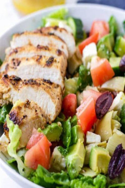 Grilled Chicken Bell Pepper Salad