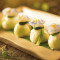 Edamame Dumplings With Truffle Oil