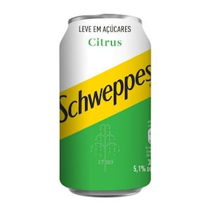 Schweppes Citrus Light Sugar Soda 350 Ml