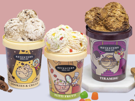 Ice Cream Trio 3 Pachete De 450Ml)