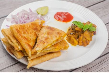 Chicken Mughlai Parathas