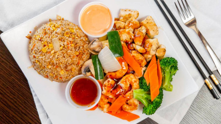 L8. Hibachi Chicken Shrimp