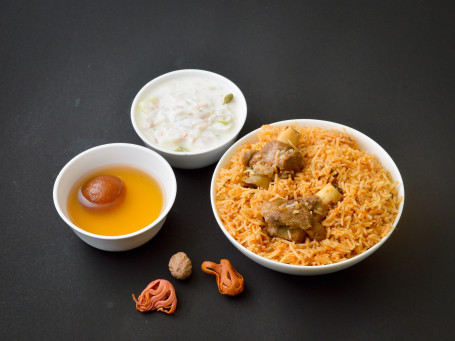 Mutton Biryani Gulab Jamun