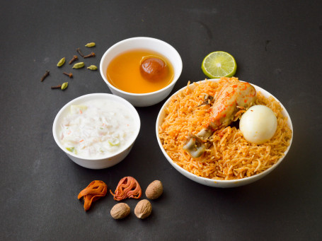 Chicken Biryani Gulab Jamun