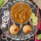 Jumbo Ghee Roasted Bharwa Litti [2 Pcs] Chicken Curry [Bs]