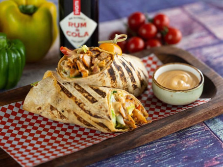 Roasted Chicken Tikka Wrap