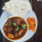 Roti (3 Pcs) Mutton Kosha (3Pcs)