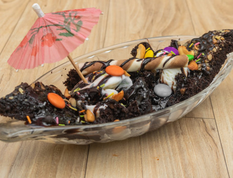 The Chocolate Romm Brownie Sundae