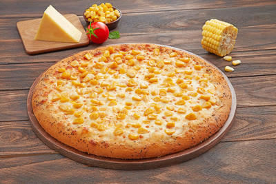 7 Golden Cheese Corn Pizza