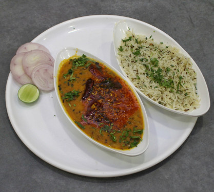 Dal Tadka Jeera Rice