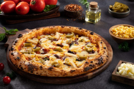 Naples Pineapple, Corn Jalapenos Pizza