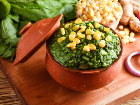 Porumb Palak Khichdi