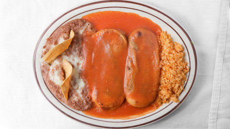 No. Cheese Chile Relleno Plate