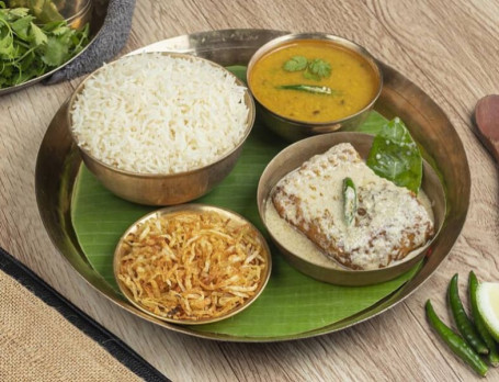 Lebu Lanka Bhetki Mini Thali