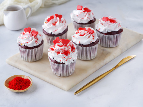 Cupcakes Red Velvet 6 Buc