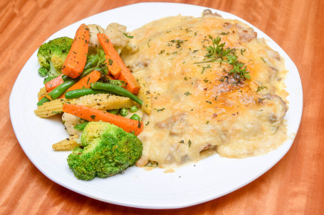 Baked Fish With Mushroom Sauce