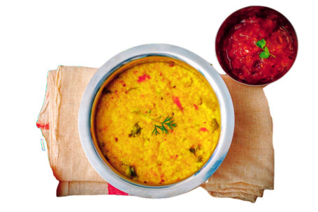 Homemade Simple Dal Khichdi