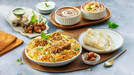 Pui Shahi Biryani Thali