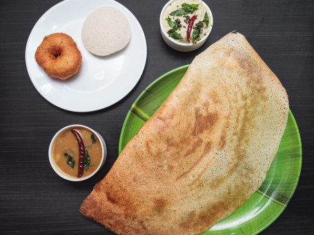 Butter Masala Dosa 1 Pc Idli 1 Pc Vada Combo