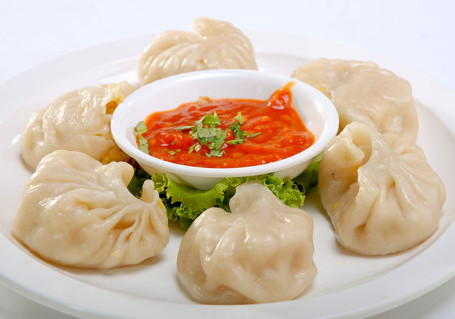 Steamed Momos (5Pcs)