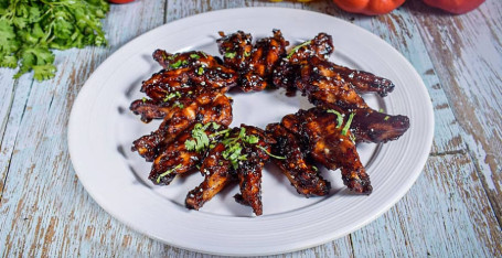 Spicy Sticky Chicken Winglets