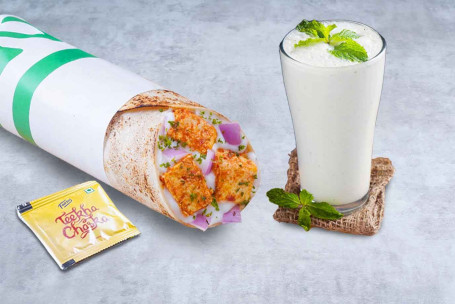 Brânza Topită Paneer Wrap Buttermilk Mini Mâncare