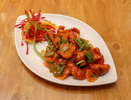 Chilli Chicken With Bone (6 Pcs)