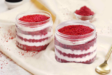 Combo Borcan Pentru Tort Red Velvet (Pachet De 2) (Mare)