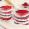 Combo Borcan Pentru Tort Red Velvet (Pachet De 2) (Mare)