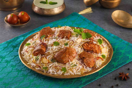 Picant Dum Gosht Hyderabadi Mutton Biryani, Porții Fără Os -2-3]