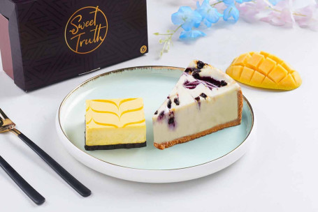 Cheesecake Cu Mango Cheesecake Cu Afine (Cutie Cu 2)