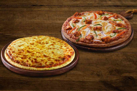 Double Paneer Supreme-Medium Margherita Pizza-Medium (Gratuit)