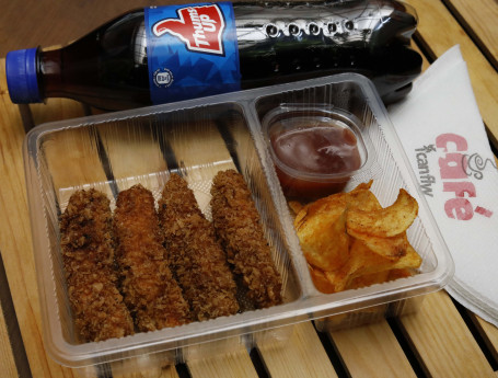 Chicken Strips (4Pcs) Choice Of Drink