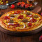 Meatball Bbq Chicken Cheese Burst Pizza (Mediu)