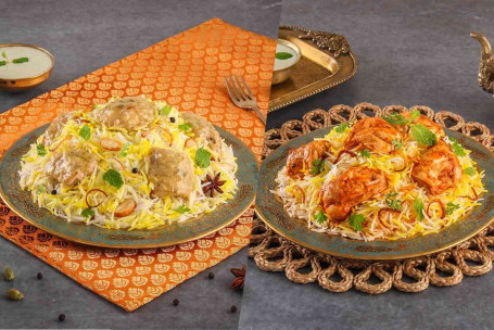 Pui Cremos Biryani (Murgh Afghani, 1 Porție) Pui Tikka Biryani (Murgh Tikka, Porție-1)