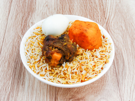 Spl Egg Mutton Biryani