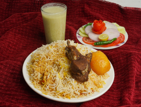 Mutton Biryani+Ghol+Salad