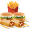 Mcveggie/Mcchicken (Oricare Doi) 1 Cartofi Prajiti Medii 2 Mcpuff