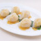 Steamed Coconut Dumpling With Honey Buttet Sauce