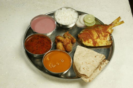 Pompret Fish Thali