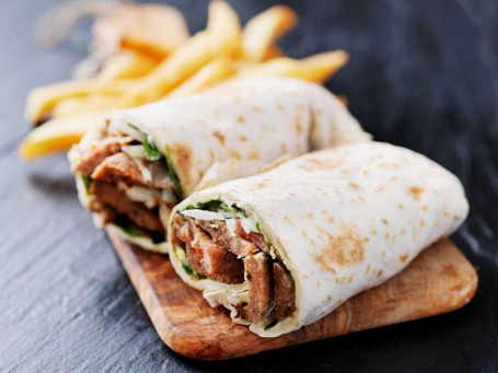 Vegan Mutton Shawarma Wrap