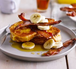 Bacon, Banane Și Sirop De Arțar