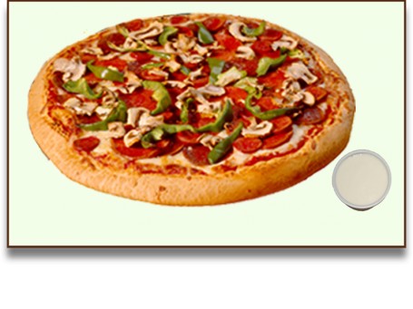 -Pizza Jumbo Cheese Seasons Ø