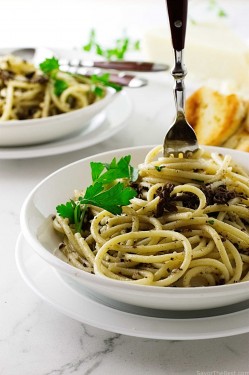 Spaghete Champignons