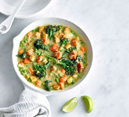 Veg. Curry Verde Thailandez