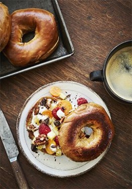 Bagel Chocolat Blanc