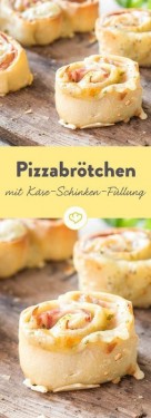 Pizzabrötchen Gefüllt Spinat