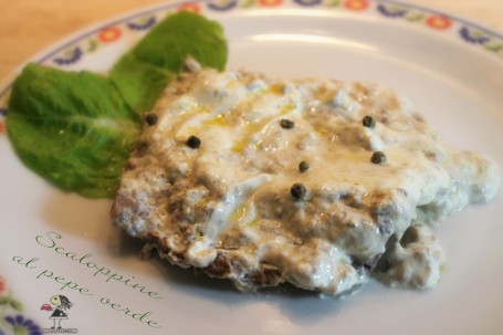 Scaloppine Al Pepe Verde