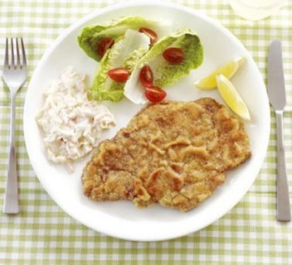 Schweineschnitzel Bolognese