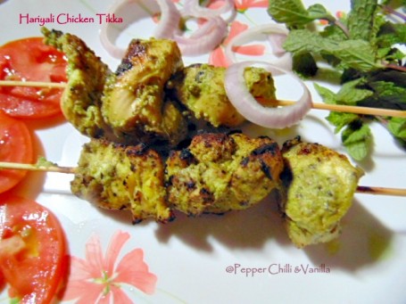 Pui Hariyali Kebab